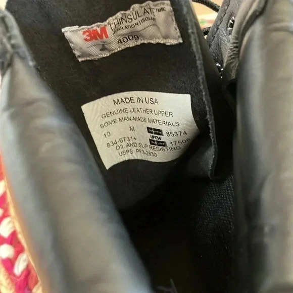 NWOT  Thorogood black leather boots - Picture 5 of 8